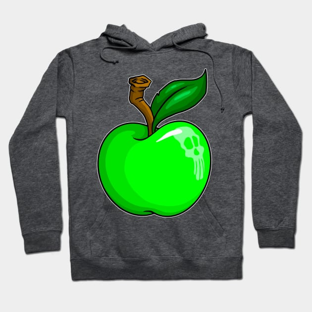 Poisoned Apple Hoodie by Laughin' Bones